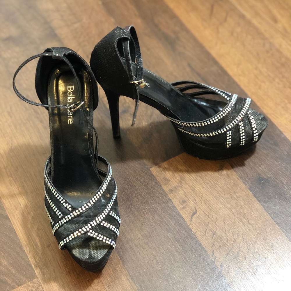 Bella Marie platform heels.